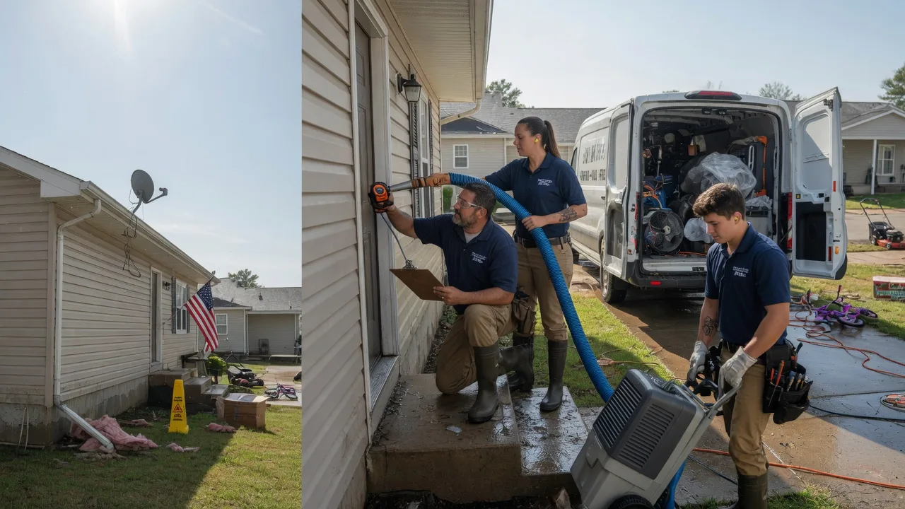 Ceiling Water Damage Restoration in Earlville, NY near me